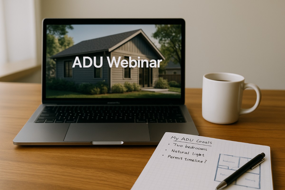 ADU Webinar • Webinar Mobile Hero Free ADU Webinar