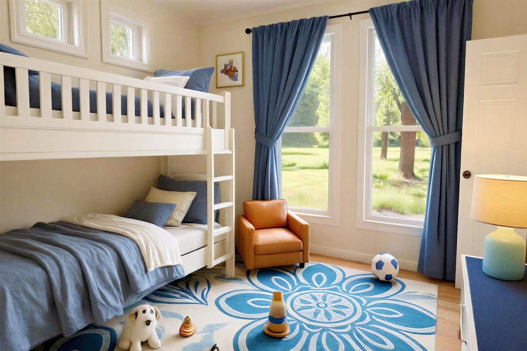 2 Bedroom Tiny Home ADU • Boys Bedroom Boys Bedroom
