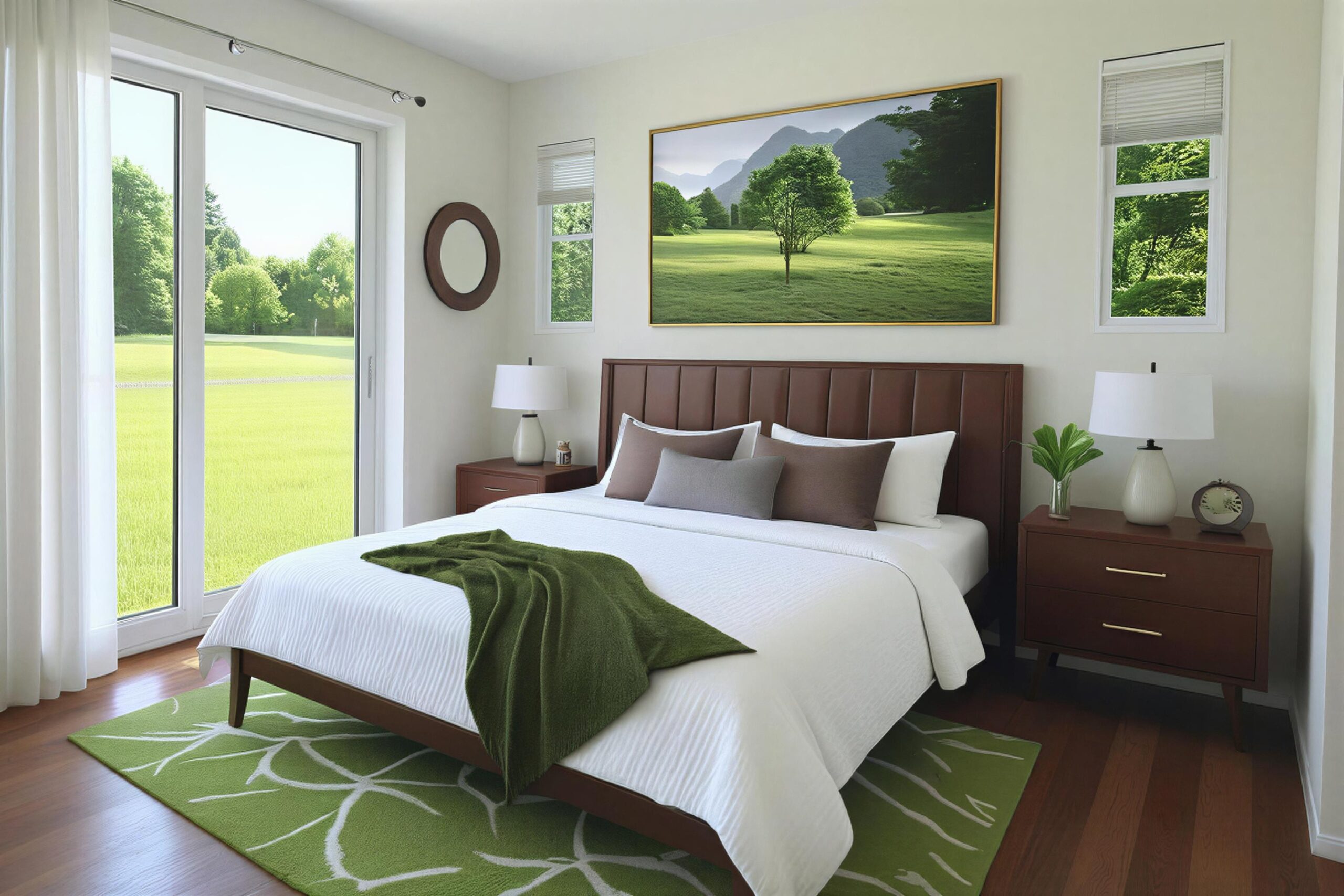Main Bedroom Green
