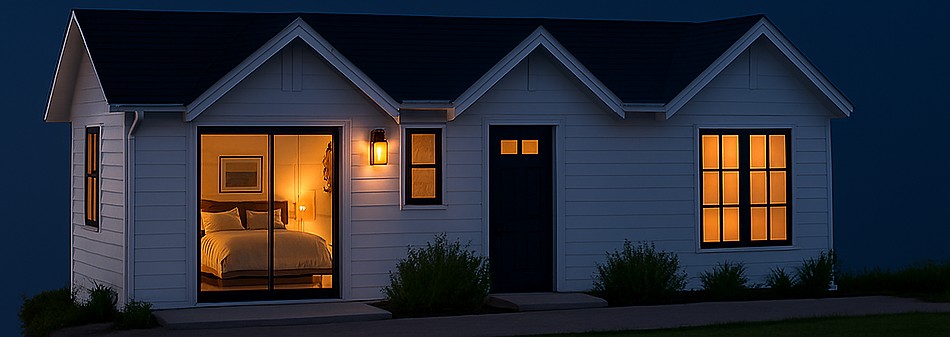 Twilight Glow on Modern Farmhouse mobile